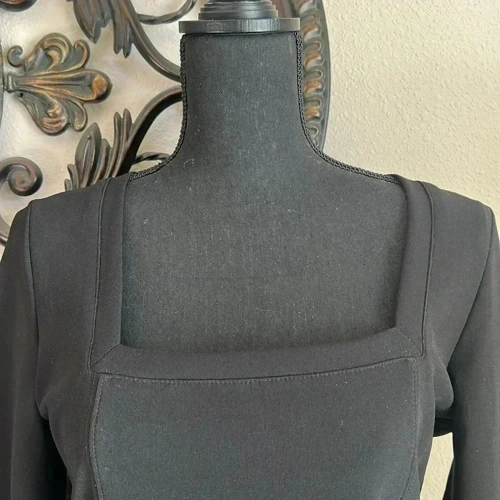 Boston Proper Women’s Split Hem Square Neck Tunic Medium - Picture 3 of 13